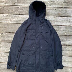 Oakley Mens Reverse Field Jacket MultiPocket Cargo Coat Medium
